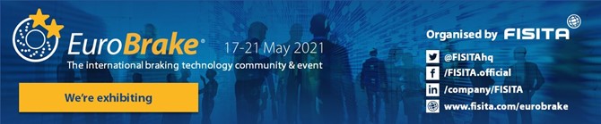TecSA parteciperà come Exhibitor all'EuroBrake 2021 TecSA parteciperà come Exhibitor all'EuroBrake 2021