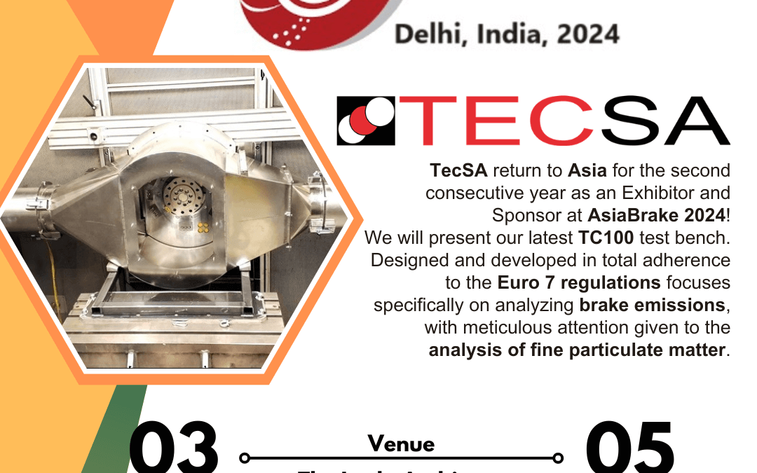 TecSA parteciperà all’Asia Brake 2024