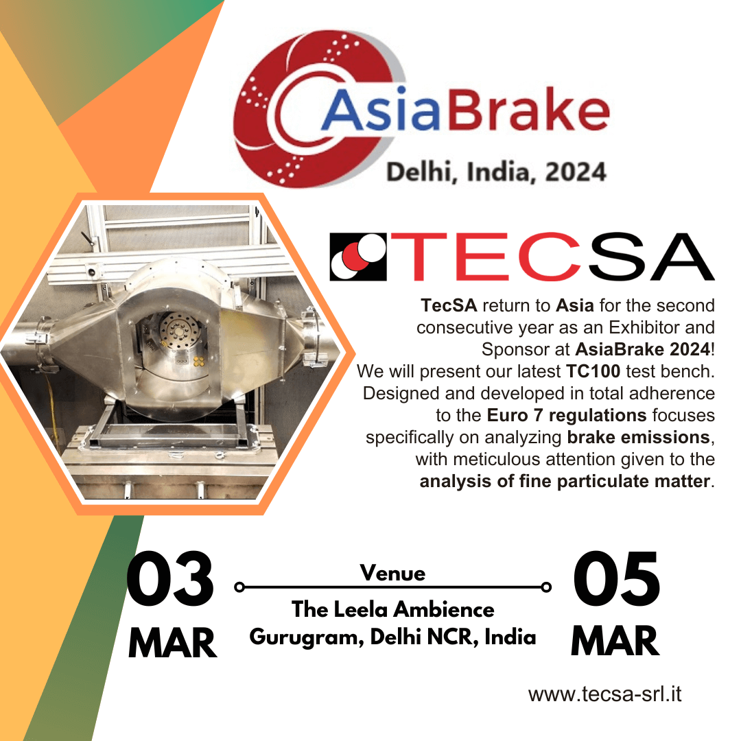 TecSA will partecipate at Asia Brake 2024