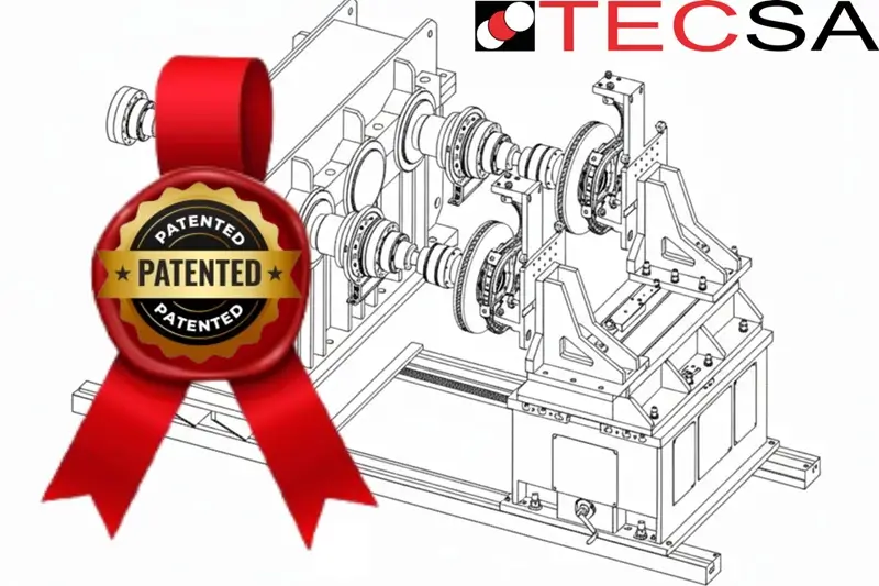 New TecSA patent for advanced bench braking tests